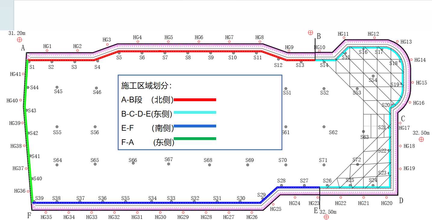 青岛南区基坑支护设计